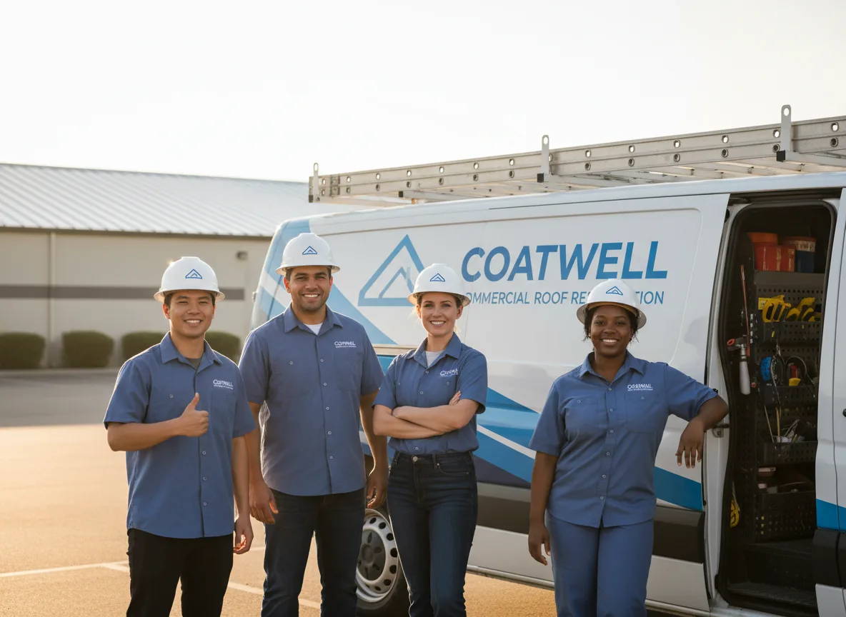 Commercial roof coating company in Allenhurst, GA